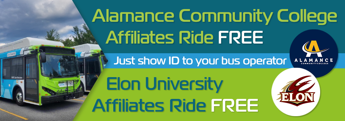 ACC and Elon affiliates ride FREE